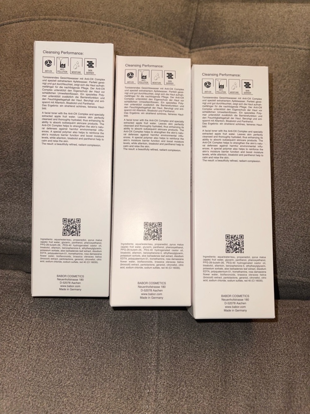 NIB (3) BABOR CLEANSING ROSE TONING ESSENCE 6.76 FL OZ 200 ML - Picture 2 of 2